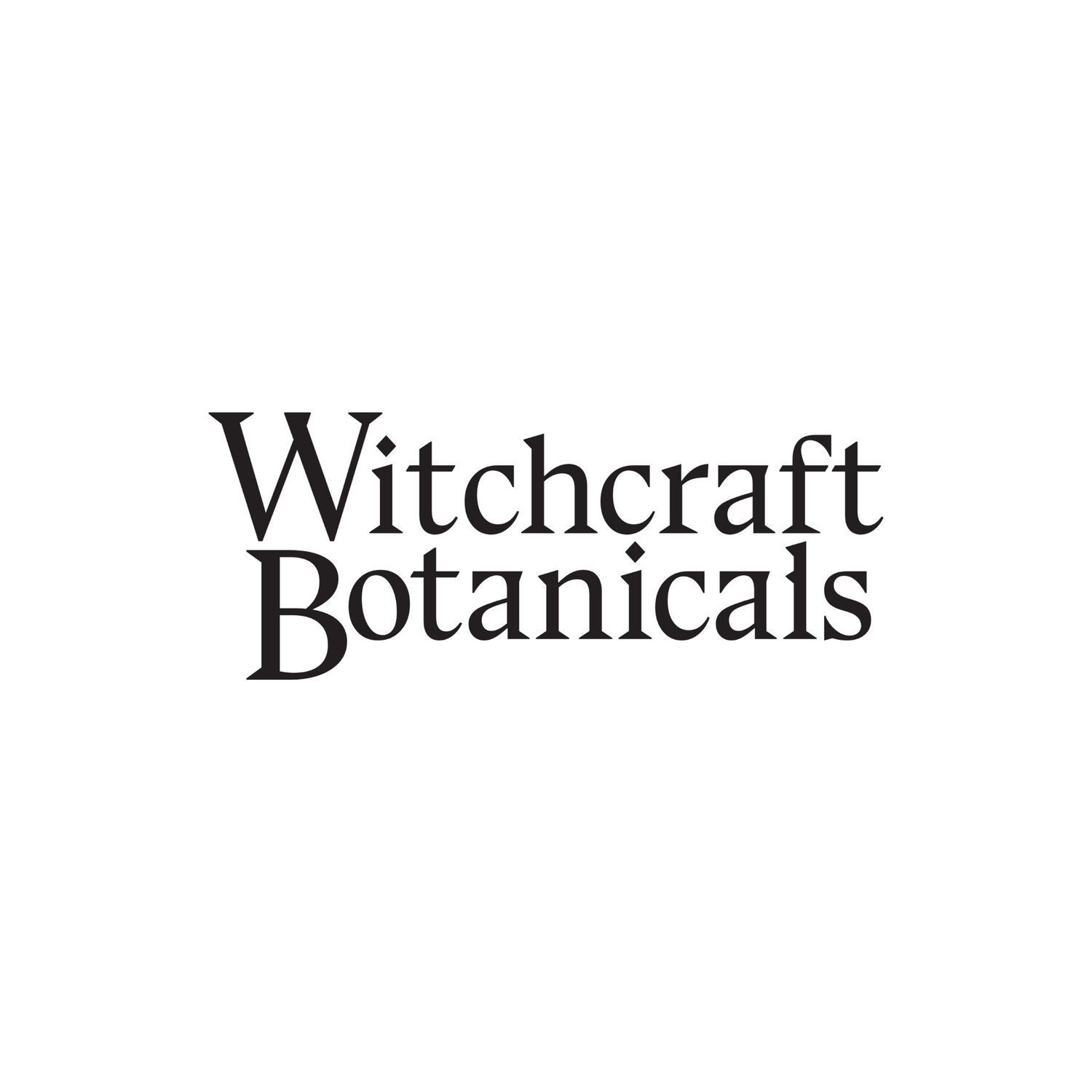 Лого на Witchcraft Botanicals - бранд за натурална козметика от България