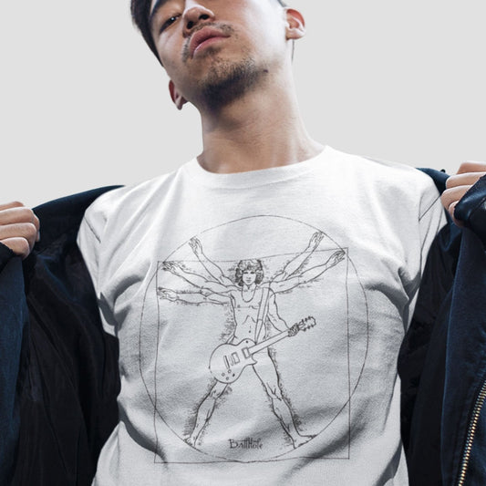 bulgarski - produkti - Мъжка тениска „Vitruvian Jim“