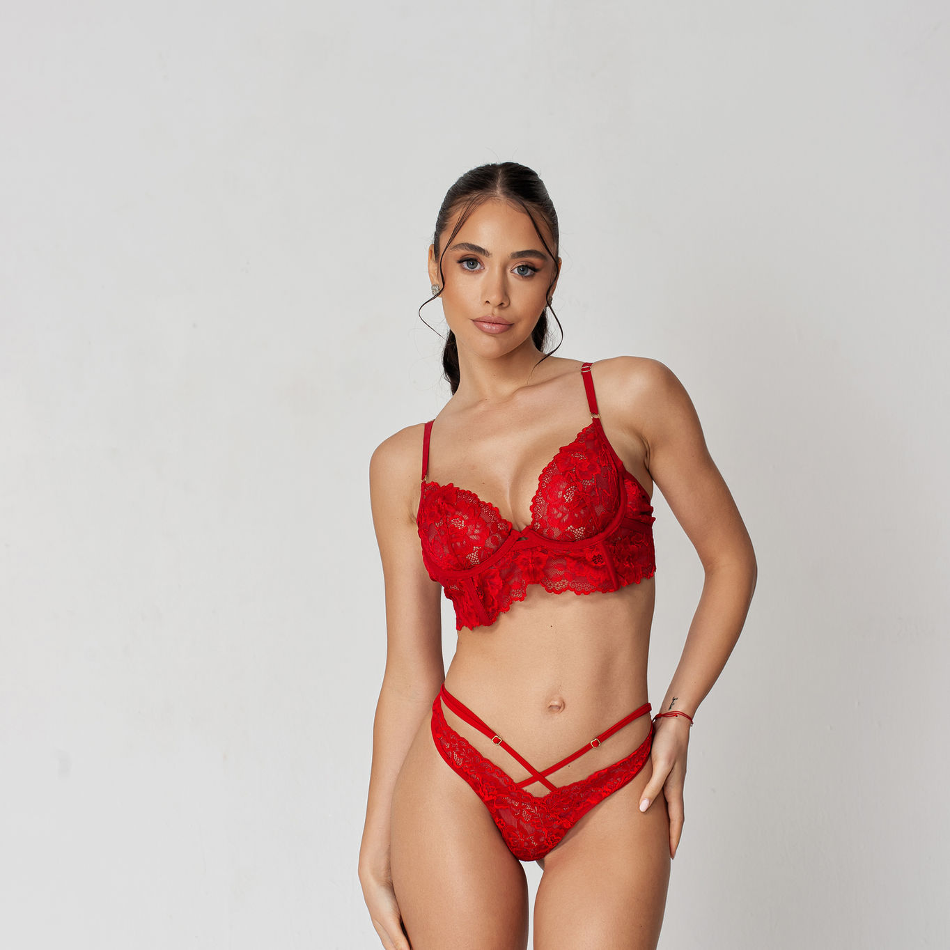 Flamy red